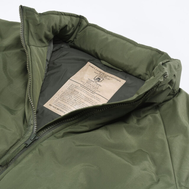 【US MILITARY】 LEVEL7 E.C.W.C.S PRIMALOFT JACKET (Olive)