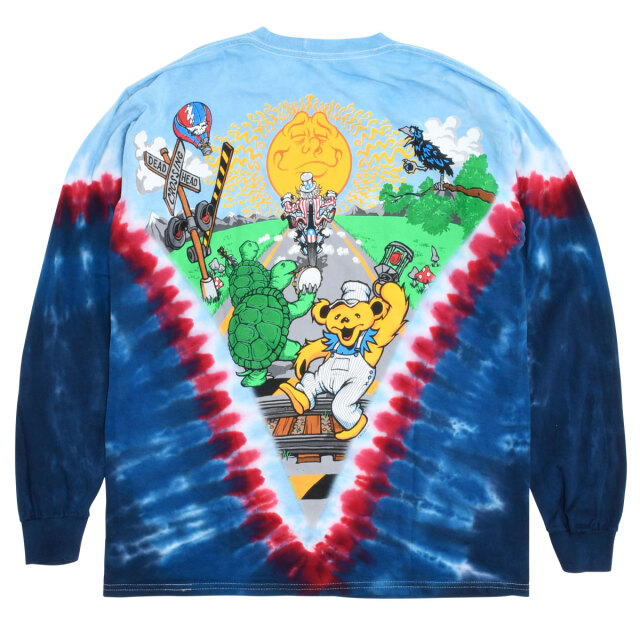 LIQUID BLUE】(リキッドブルー) GRATEFUL DEAD MOTO SAM TIE-DYE