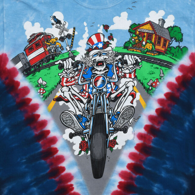 LIQUID BLUE】(リキッドブルー) GRATEFUL DEAD MOTO SAM TIE-DYE