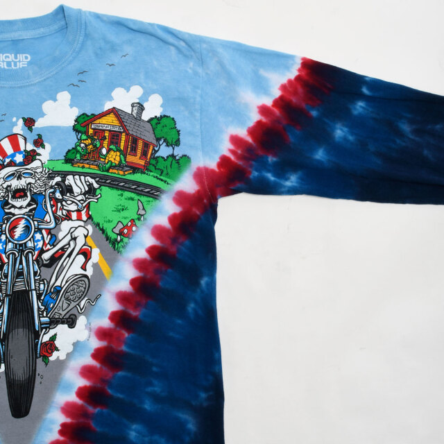 LIQUID BLUE】(リキッドブルー) GRATEFUL DEAD MOTO SAM TIE-DYE