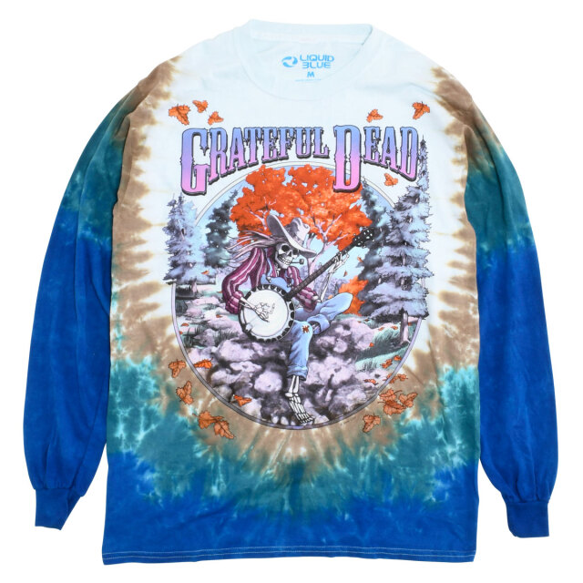 LIQUID BLUE】(リキッドブルー) GRATEFUL DEAD BANJO TIE-DYE LONG