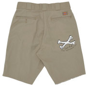 【BACKDROP】 DICKIES 874 CROSS BONE SHORTS (Kahki)