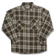 【BACKDROP】(バックドロップ) US FLANNEL SHIRT / US フランネル シャツ (グリーン)