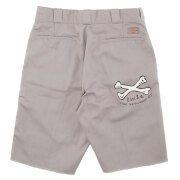 【BACKDROP】 DICKIES 874 CROSS BONE SHORTS (Silver)