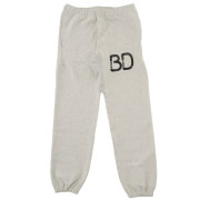 【BACKDROP】(バックドロップ) BD LOGO PRINT SWEAT PANTS / BDロゴ プリント スウェット パンツ (オートミール)