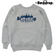 【BACKDROP】 PLAYER C/N SWEAT (Gray)