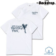 【BACKDROP】 BACKDROP PARK PLAYER TEE (White)