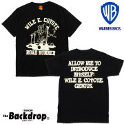 Warner Bros】(ワーナーブラザーズ) COYOTE LET'S SURF TEE (ブラック