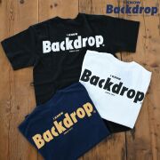 【BACKDROPxGOOD ON】 BACK PRINT TEE -I Know Backdrop-