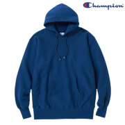 【CHAMPION】 R/W HOODED SWEAT (R.BLUE)