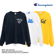 【CHAMPION】 T1011 Long Sleeve T-shirt Loose Fit C5-A406