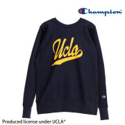 【CHAMPION】 REVERSE WEAVE CREW NECK SWEATSHIRT C5-A003 UCLA (NAVY)
