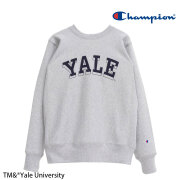 【CHAMPION】 REVERSE WEAVE CREW NECK SWEATSHIRT C5-A004 YALE (OXFORD GRAY)