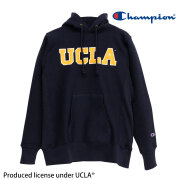 【CHAMPION】 REVERSE WEAVE HOODED SWEATSHIRT C5-A103 UCLA (NAVY)