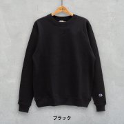 【CHAMPION】 Crewneck Sweat Shirt C5-P001/BLACK