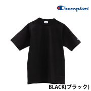 【CHAMPION】 T1011 Short Sleeve T-shirt C5-B301/BLACK