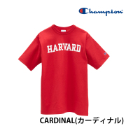 【CHAMPION】 T1011 Short Sleeve T-shirt Harvard C5-B307/CARDINAL