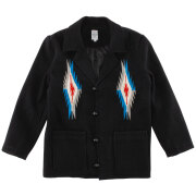 【ORTEGA'S】 WOOL SPORTS COAT Size42 (Black)