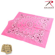 【ROTHCO】 PAISLEY BANDANA (4059) (Pink)