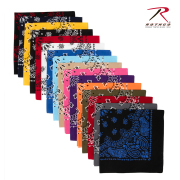 【ROTHCO】PAISLEY BANDANA - 68cm角