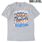【500 LEVEL】 LOS ANGELES BASEBALL 2020 CHAMPIONS  TEE (Heather Gray)