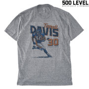 【500 LEVEL】 Terrell Davis RUSHING B TEE (Tri Gray)