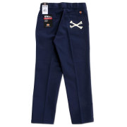 【BACKDROP】(バックドロップ) DICKIES 874 CROSS BONE / ディッキーズ クロスボーン ワークパンツ (ネイビー) [20019024]
