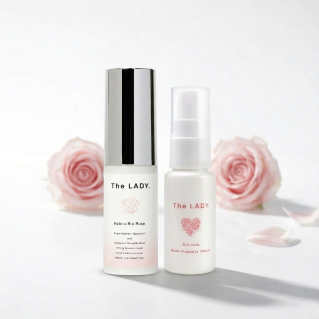 【初回お試し  10,000円（税抜）：セットで巡り加速定期便】レチノビオローズ＋セラム