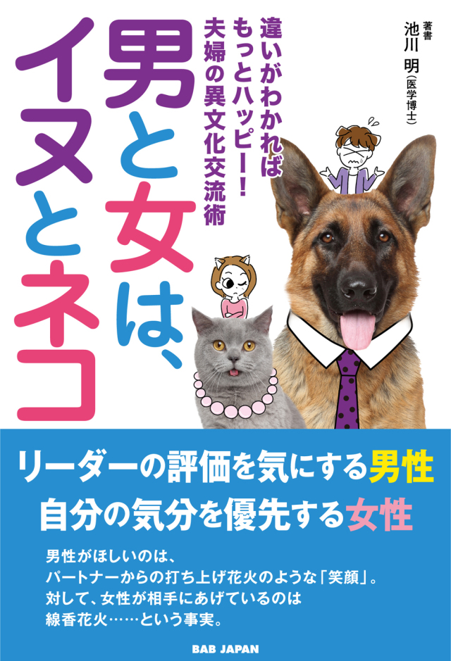 書籍　男と女は、イヌとネコ