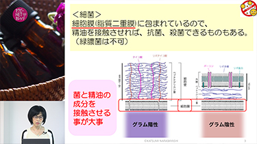 楢林佳津美の子どもから高齢者まで　ー感染症に罹らないための、正しい「精油」の選び方、有用な使い方ー
