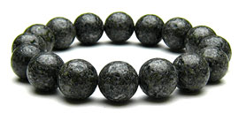 【証明書付】ストーンヘンジのプレセリブルーストーンの12mmブレスレット 【天然石・パワーストーン】