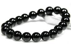 ブラックスピネルの8mmブレス【パワーストーン,天然石】