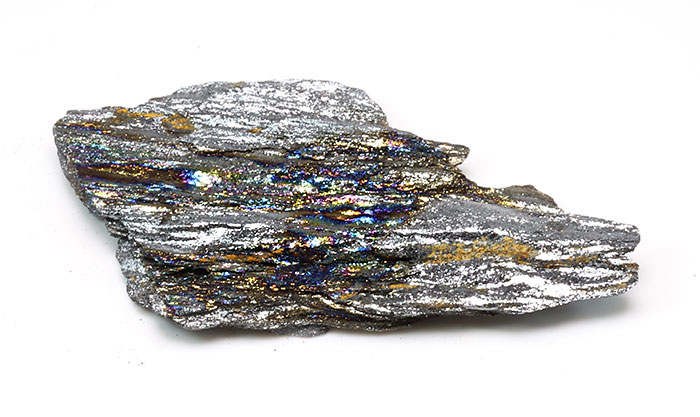 限定!ブラジル産レインボーヘマタイトの原石 [9] 【56.1×26.1mm】　