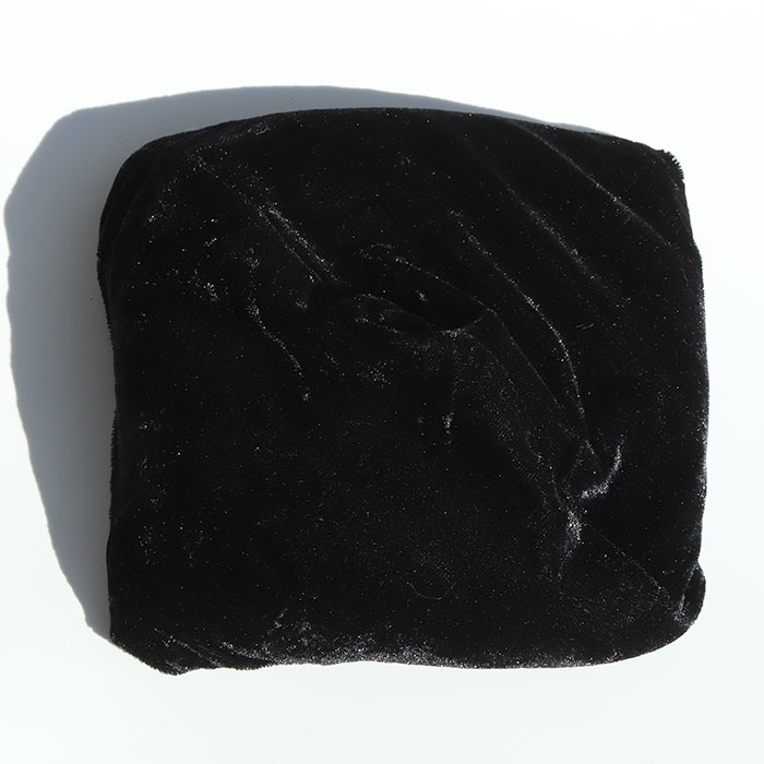 「石の座布団」クッション【ブラック】　     jo