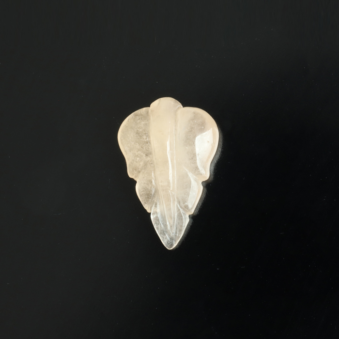 【伊勢浄化】モルガナイトのリーフ　23.7×15.9mm 　【15】　 ise11   susa