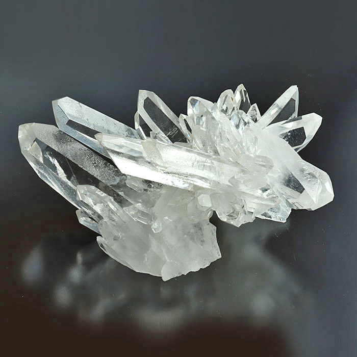 限定!ゼカクリスタル（ゼッカクリスタル・ゼカクオーツ）のクラスター　　120×66mm　　<No.22>　　　【パワーストーン・天然石】