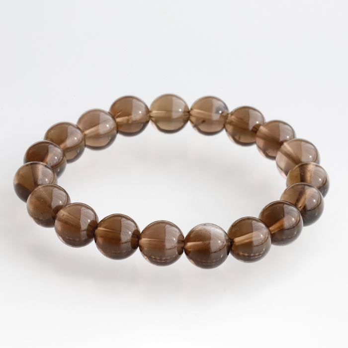 【伊勢浄化】激レア!ヒマラヤ★ネパール産★ガウリシャンカール 天然スモーキークオーツ 10mmブレスレット　 ise2024   reiseki