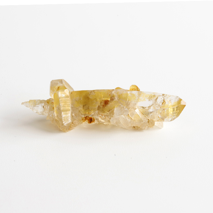 限定!再×20 ご紹介!証明書付き☆ゴールデンヒーラー／貫入 モンドクォーツ　【71×22.5×16mm】　No.155