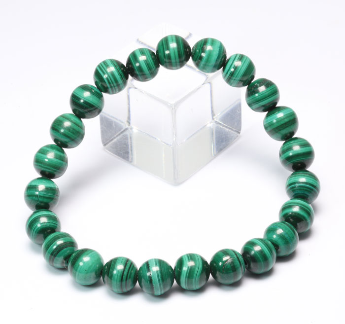 大特価!マラカイトAAAの8mmブレスレット 【天然石・パワーストーン】　　