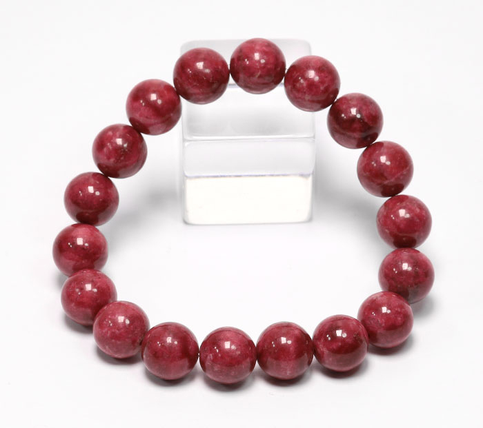 限定!ピンクタンザナイト（チューライト）SAの10mmブレスレット        /12   【天然石・パワーストーン】