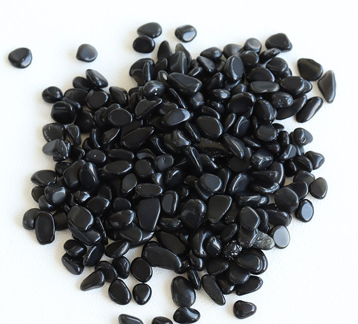 限定大特価!ブラックトルマリンのさざれ　500g 　　　　10月 　 　　jo【天然石・パワーストーン】