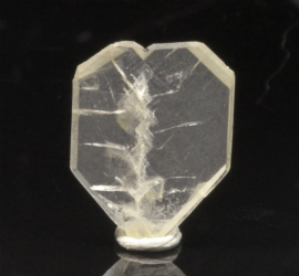 天然石 クリスタル 鑑別書付】限定!ブラジル産水晶のロッククリスタル14mmブレスレット /4