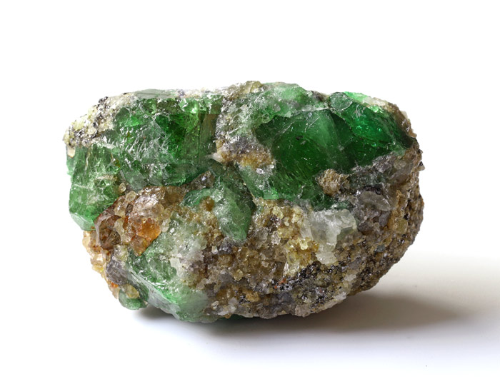 限定!ツァボライト（グリーン・グロッシュラー・ガーネット）の原石   【2】      /1月【天然石・パワーストーン】