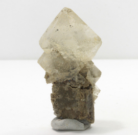 鑑別書付】限定!ブラジル産水晶のロッククリスタル14mmブレスレット /4