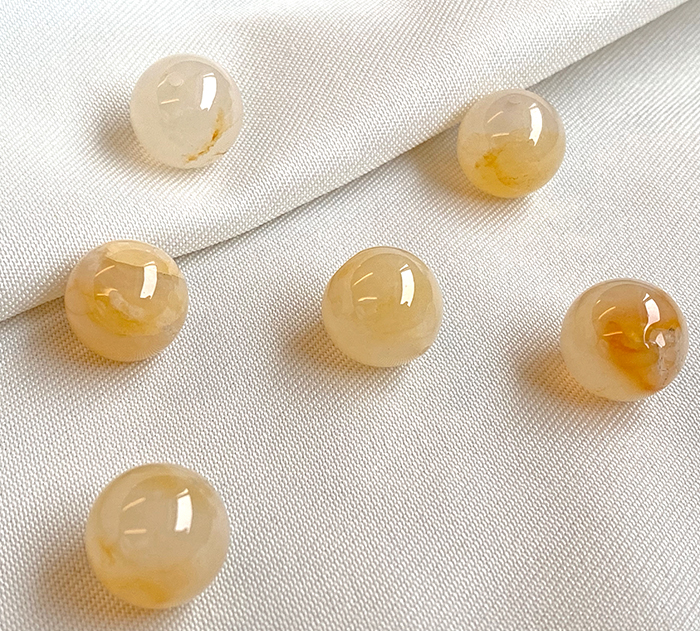 【伊勢】島根県産 赤瑪瑙(アゲート)約14mm(1粒売り）　　ise6