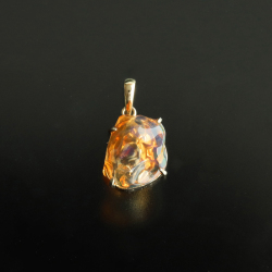 【伊勢浄化】限定!イエローオパールのK18Gペンダント　12.2×10.8mm     2   　ise10