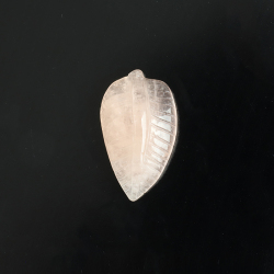 【伊勢浄化】モルガナイトのリーフ　25.5×14.6mm 　【5】　 ise11   susa