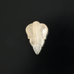 【伊勢浄化】モルガナイトのリーフ　23.7×15.9mm 　【15】　 ise11   susa