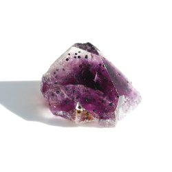 再×8ご紹介!証明書付き☆アメジストエレスチャルモンドクオーツ   【17.7×31.8mm】 No.13