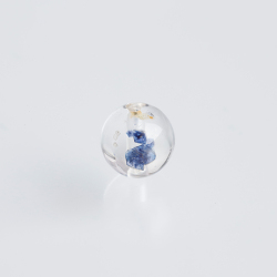 伊勢浄化!フローライトインクォーツSAのビーズ　7mm　　【1粒】ise22 rei　No.2